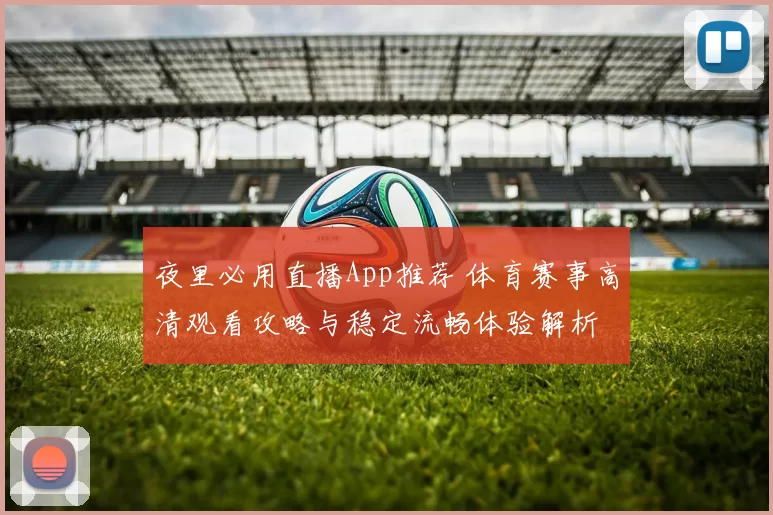 夜里必用直播App推荐 体育赛事高清观看攻略与稳定流畅体验解析